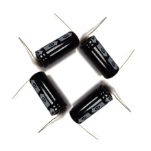 Black Axial Aluminum Electrolytic Capacitor 2000hrs